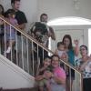 4 of my kids and 6 out of 8 of my sweet grandkids!